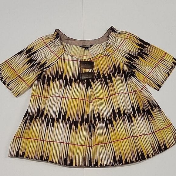 Rozae Nichols Geometric Top - Picture 1 of 9